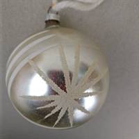 gammel julepynt christmasdecoration julekugle glas